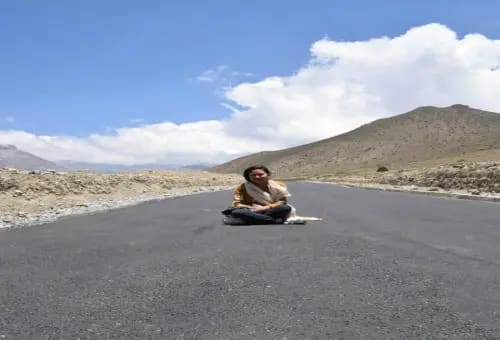 On the way to Muktinath