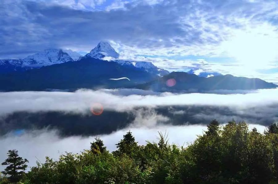View from Poonhill