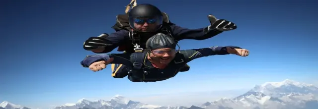 How much does it cost to skydive in Nepal?