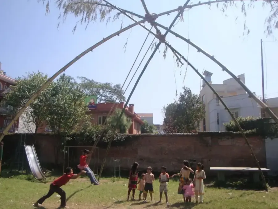 Dashain tika blessing in Nepal