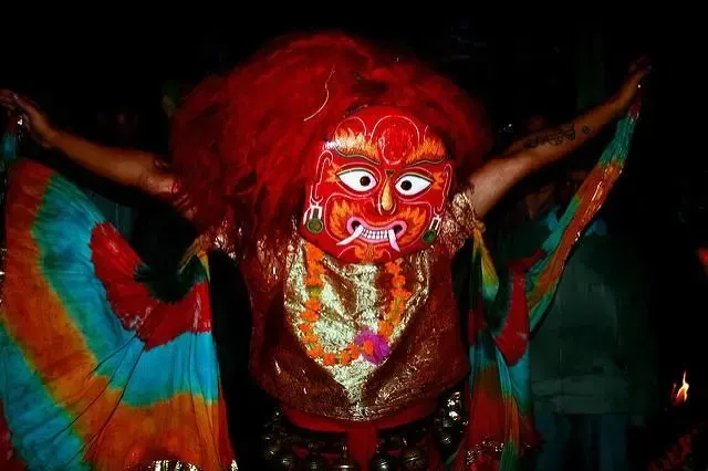 Masked Dance- Lakhe Dance