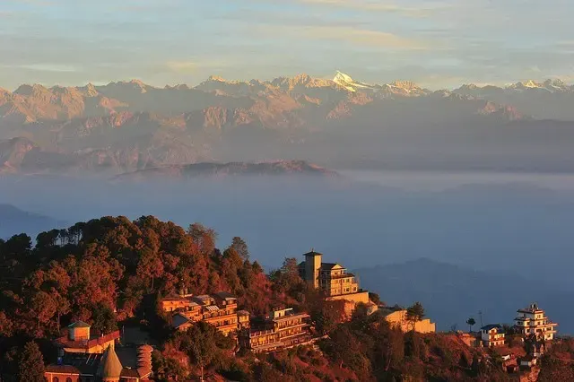 Himalaya view from Nagarkot