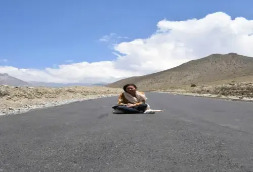 On the way to Muktinath
