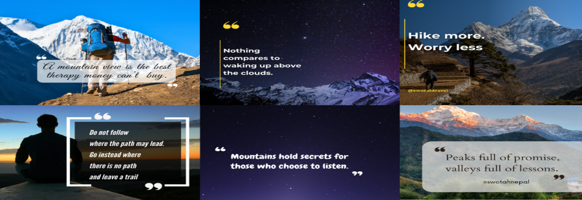 Best Mountain Captions and Quotes for Instagram