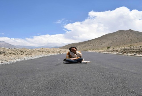 On the way to Muktinath