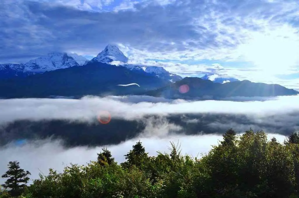 View from Poonhill