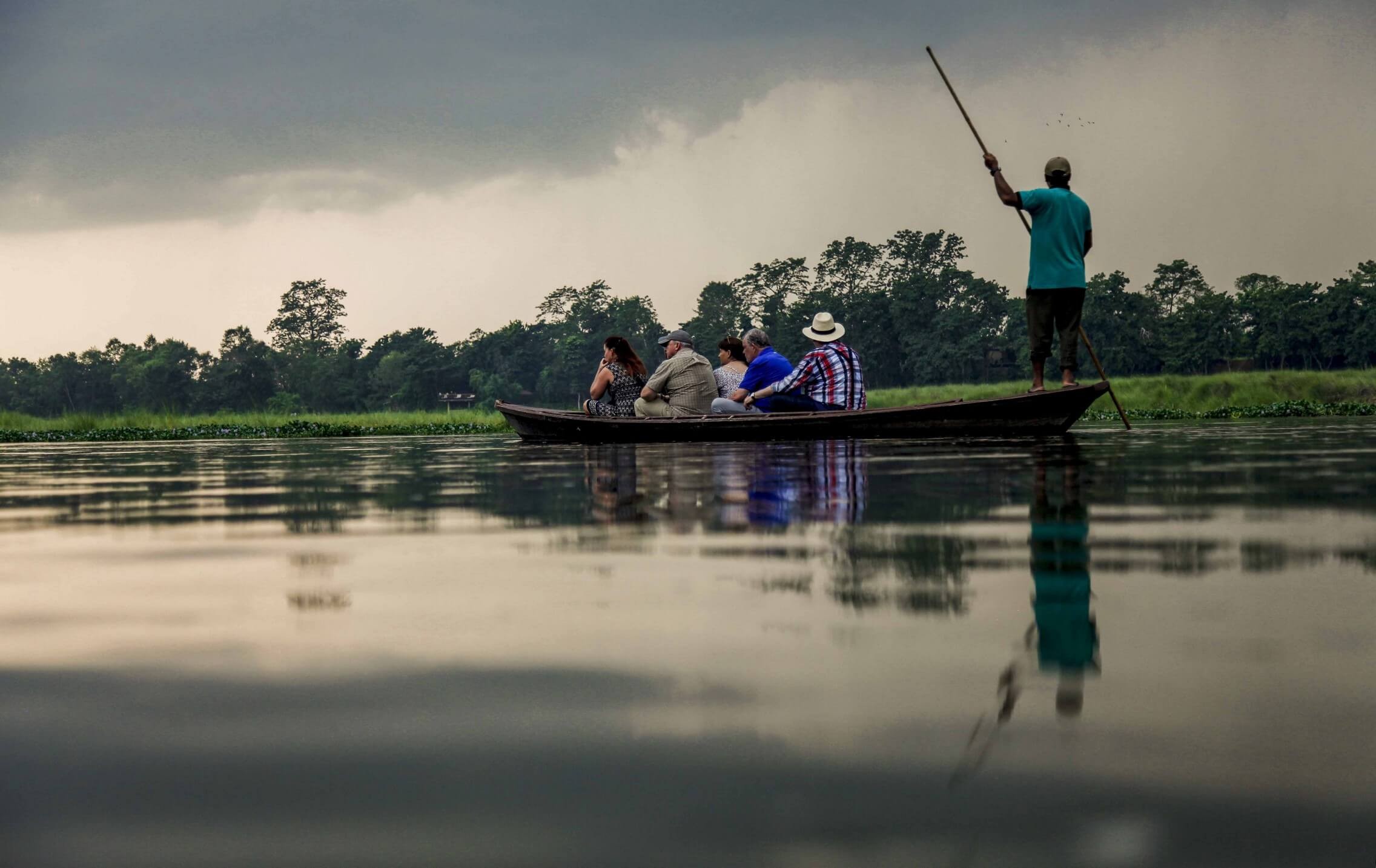 Boating at Chitwan