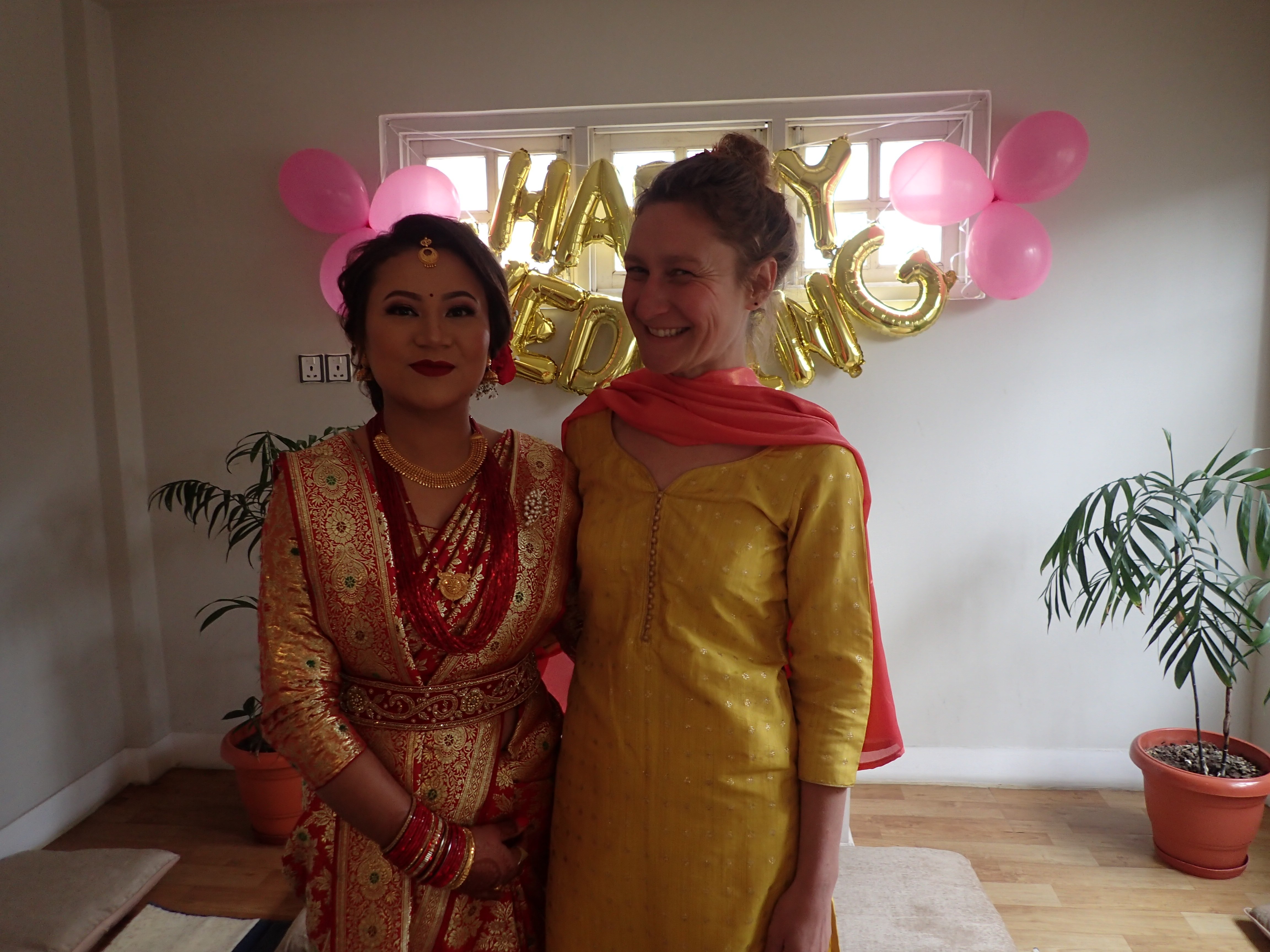 At traditional wedding