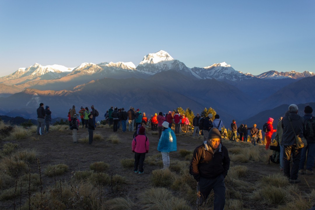 Poon Hill sunrise in October