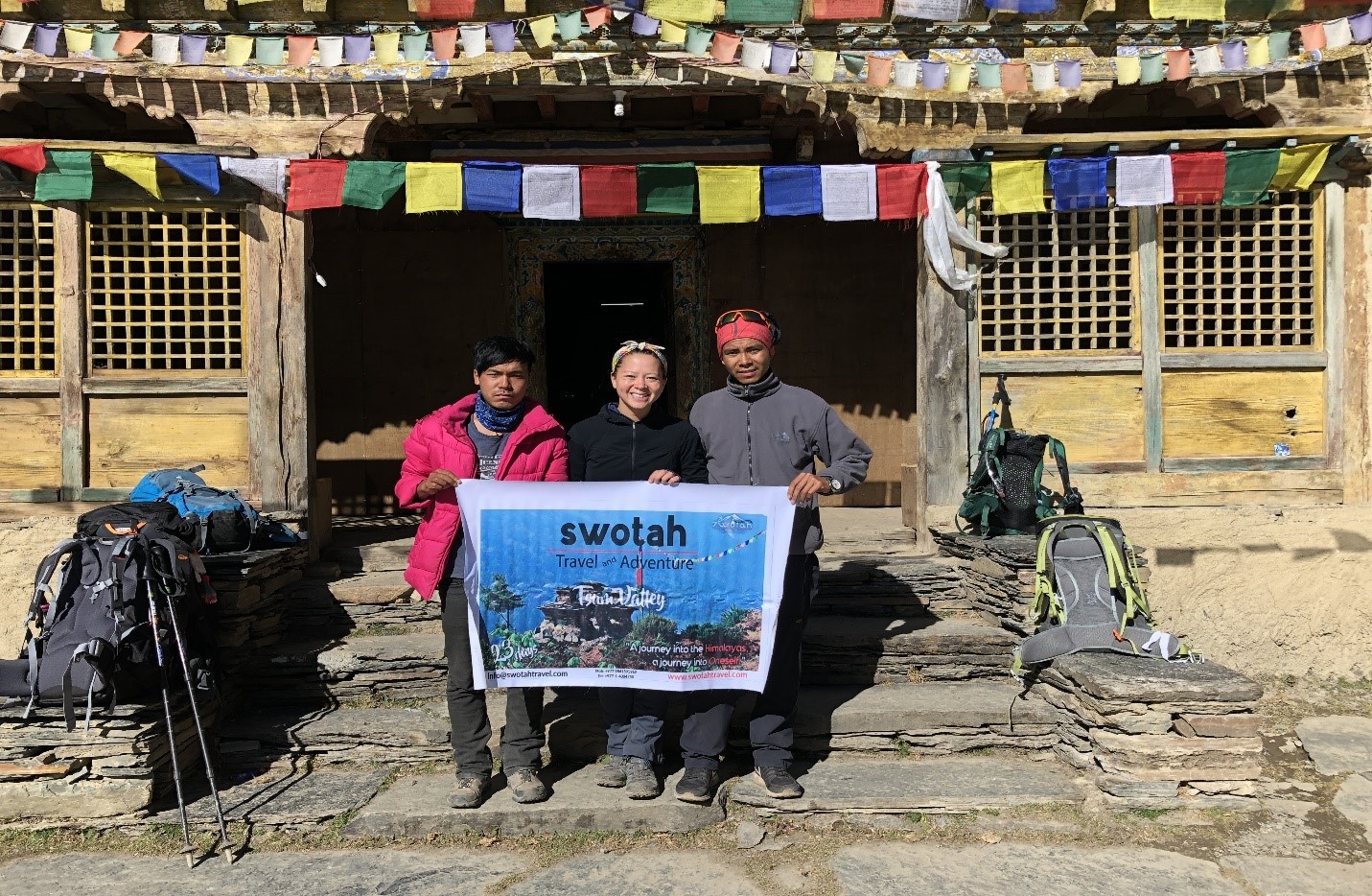 Tsum Valley with Manaslu