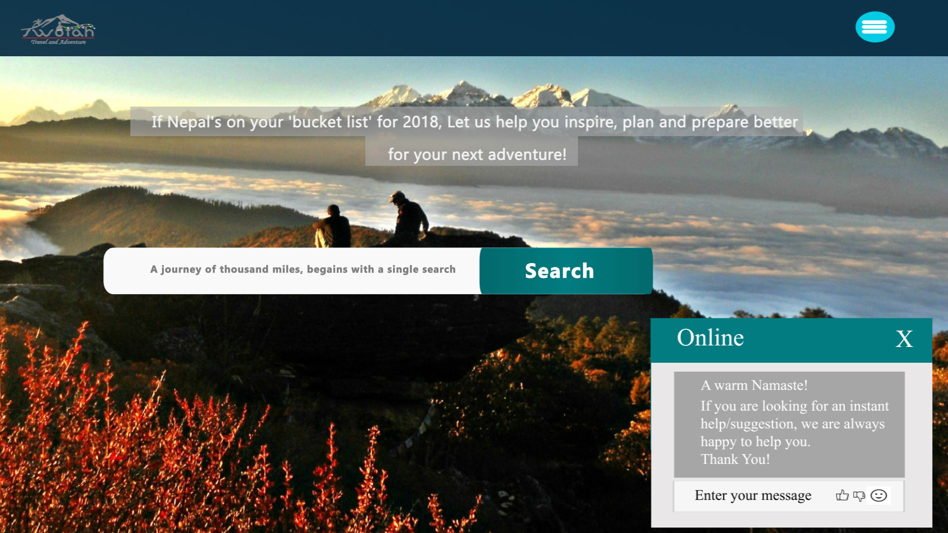 Swotah Travel and Adventure Website Overview