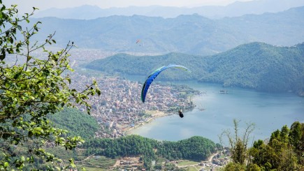 Paragliding in Pokhara